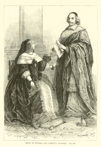 Ausztriai Anna és Mazarin bíboros alkotó: French School