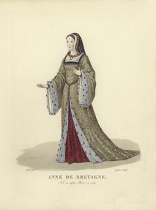 Bretagne-i Anna, VIII. Károly és XII. Lajos francia királyné