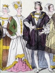 Bretagne-i Anna és VIII. Károly – „A francia monarchia nyomatokban” alkotó: French School