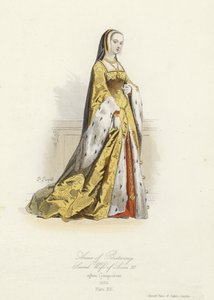Bretagne-i Anna, Franciaország XII. Lajos második felesége alkotó: French School