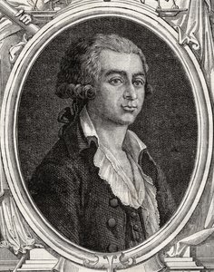 Antoine-Joseph Gorsas (1752-93) Louis Blanc (1811-82) „Histoire de la Revolution Francaise” című művéből (metszet) alkotó: French School