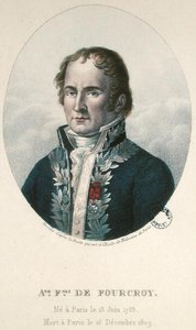 Antoine Francois de Fourcroy (1755-1809) (színes metszet) alkotó: French School