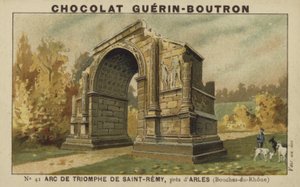 Saint-Remy diadalíve, Arles közelében, Bouches-du-Rhone alkotó: French School