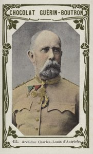 Károly-Lajos osztrák főherceg (színes fotó) alkotó: French School