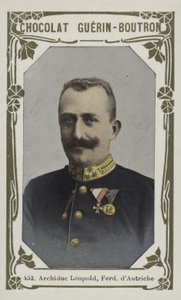 Leopold főherceg, Ferdinand dAutriche (színes fotó) alkotó: French School