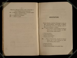 Építészeti fejezet, a Salon des Refuses-ből, 1863 alkotó: French School