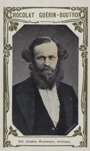 Arsene Houssaye, ecrivain (színes fotó) alkotó: French School
