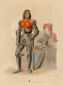 Arthus de Richemont (színes metszet) alkotó: French School