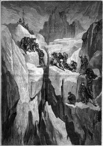Mont Blanc mennybemenetele, július 5 alkotó: French School