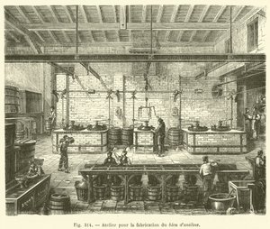 Műhely anilin kék gyártásához (gravírozás) alkotó: French School