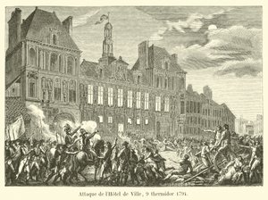 Támadás a Hôtel de Ville ellen, 9. Thermidor 1794 alkotó: French School