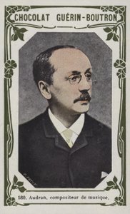 Audran, zeneszerző (színes fotó) alkotó: French School