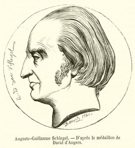 Auguste-Guillaume Schlegel (metszet) alkotó: French School