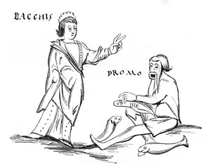 Bacchis és a halász alkotó: French School