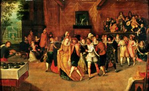 Bál III. Henrik uralkodása alatt, 1574-89 alkotó: French School