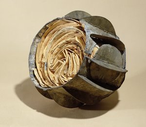 Betűkkel teli labda, Párizs ostroma idején, 1870-71 (ólom) a Szajnába dobva alkotó: French School