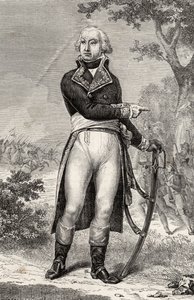 Barthelemy Louis Scherer (1747-1804) Louis Blanc (1811-82) "Histoire de la Revolution Francaise" című művéből alkotó: French School