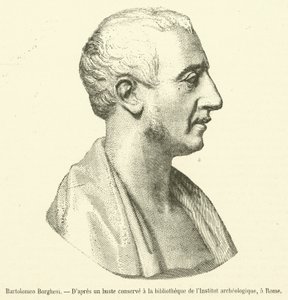 Bartolomeo Borghesi (metszet) alkotó: French School
