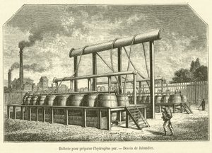 Akkumulátor tiszta hidrogén előállításához (gravírozás) alkotó: French School