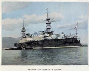 Battle Building „” Magenta”” – a „” Military Album – Marine: Life on board”-ban” alkotó: French School