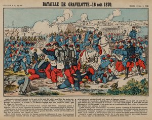 Gravelotte-i csata, francia-porosz háború alkotó: French School