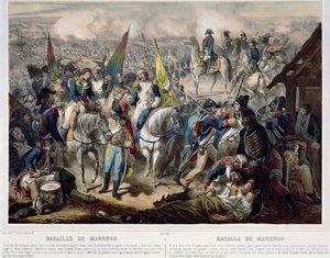 A marengói csata 1800. június 14-én alkotó: French School
