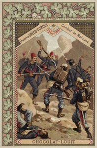 Melounai csata, görög-török háború, 1897. április 18 alkotó: French School
