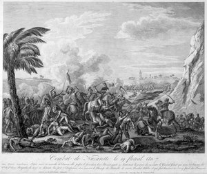 Názáreti csata a 7. virágév 19-én (1799) Jean Andoche Junot (Jean-Andoche) (1771-1813) tábornok vezetésével – Thiers „Revolution francaise” című könyvében. 19. század alkotó: French School