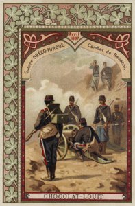 Revenni csata, görög-török háború, 1897. április alkotó: French School