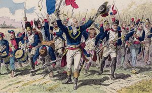 Valmy-i csata alkotó: French School