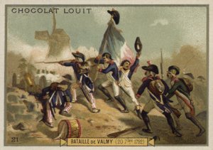 Valmy-i csata, Franciaország, 1792. szeptember 20 alkotó: French School