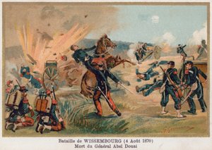 Wissembourgi csata, Douay tábornok halála alkotó: French School
