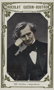 Berlioz, zeneszerző (színes fotó) alkotó: French School
