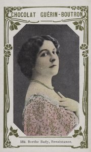 Berthe Bady, reneszánsz (színes fotó) alkotó: French School