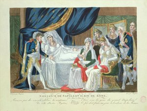 II. Napóleon, Róma királya 1811. március 20-án született alkotó: French School