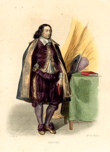 Blaise Pascal (színes metszet) alkotó: French School