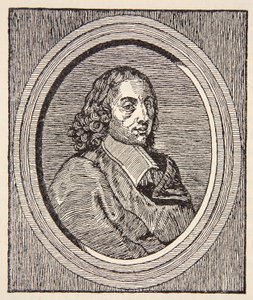 Blaise Pascal, illusztráció: A francia nemzet története, Tudományok, I. és II. kötet, Gabriel Hanotaux (1853-1944), 1924 alkotó: French School