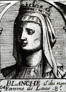 Kasztíliai Blanche (1188-1252) Franciaország királynője alkotó: French School