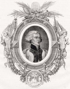 Bon-Adrien Jeannot de Moncey, Conegliano herceg, Linard nyomán Pannemaker-Ligny metszet, Louis Blanc (1811-82) "Histoire de la Revolution Francaise" című művéből alkotó: French School