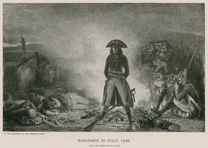 Bonaparte Olaszországban alkotó: French School