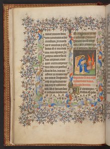 Book of Hours, Add MS 32454 f.9v, Franciaország alkotó: French School
