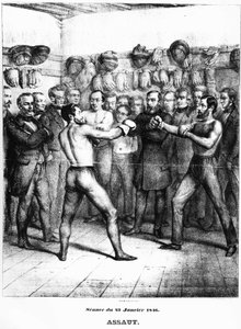 Ökölvívás: Lecour gyakorlat - Carnavalet.¿ alkotó: French School