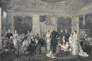 IX. KERESZTÉNY Dánia királya alkotó: French School