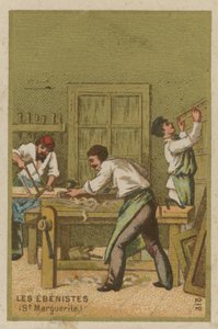 Bútorosok (Se Marguerite) alkotó: French School
