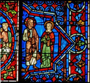 Cana Marriage: Mary azt mondja, nincs több bor (w30a) alkotó: French School