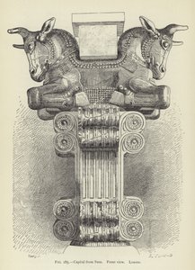 Susa fővárosa, elölnézet, Louvre alkotó: French School