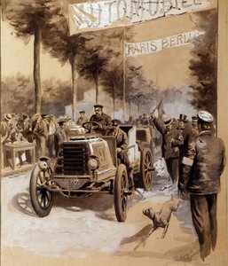 Autóverseny Párizs és Berlin között alkotó: French School