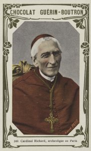 Richard bíboros, archeveque de Paris (színes fotó) alkotó: French School