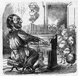 Richard Wagner (1813-1883) német zeneszerző rajzfilmje alkotó: French School