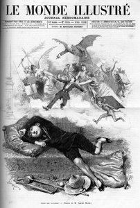 Rajzfilm egy fiatal iskolás fiúról, aki a szünidő végét feddően közeledik az osztálybérlethez 1888-ban. alkotó: French School